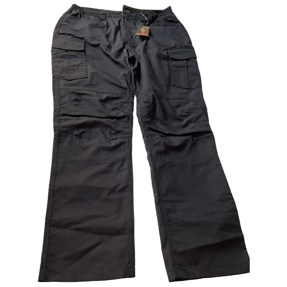 Free Soldier Tatical Pants 36x32 Cargo Men's Black‎ Military